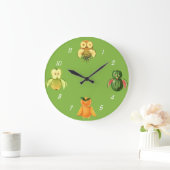 Obstkeule Große Wanduhr (Zuhause)
