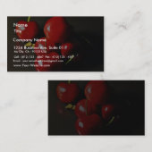 Obstkirsche Visitenkarte (Vorne/Hinten)