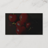 Obstkirsche Visitenkarte (Rückseite)