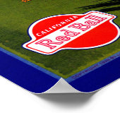 Obstkiste-Label Paula aus den 1920er Jahren aus Sa Poster (Ecke)