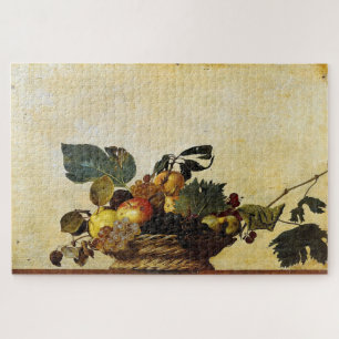 Obstkorb (1599) von Caravaggio Puzzle