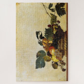 Obstkorb (1599) von Caravaggio Puzzle (Vertikal)