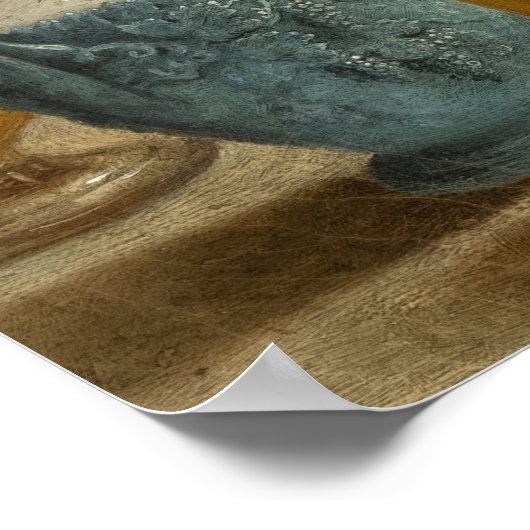 Obstkorb, 1857 von John Francis Poster (Ecke)