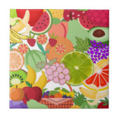 Obstkorb Fliese (Vorderseite)