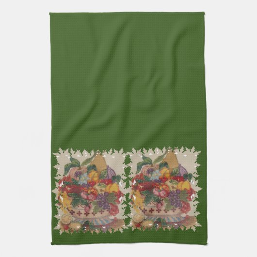 Obstkorb Geschirrtuch (Vertikal)