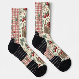 Obstkorb Gingham-Spaß Socken