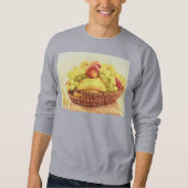 "Obstkorb" Niedliches Foto. Jetzt kaufen Sweatshirt (Vorderseite)