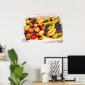 Obstkorb Poster (Heimbüro)