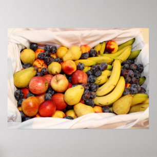 Obstkorb Poster