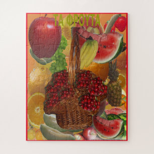Obstkorb Puzzle