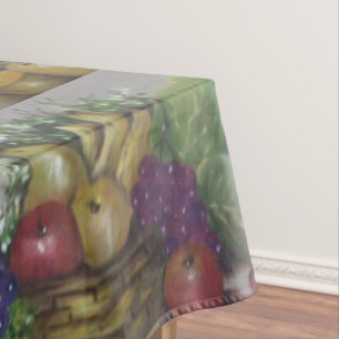 Obstkorb Tischdecke