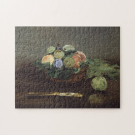 Obstkorb von Edouard Manet Puzzle