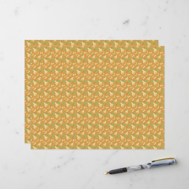 Obstkorbmuster-Kollektion - Banane (Vorderseite/Rückseite Beispiel)