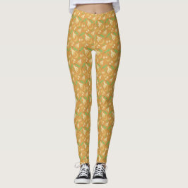 Obstkorbmuster-Kollektion - Banane Leggings