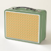 Obstkorbmuster-Kollektion - Banane Metall Brotdose (Rückseite)