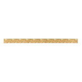 Obstkorbmuster-Kollektion - Banane Satinband (Vorderseite)