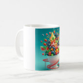 Obstkost Cocktail Kaffeetasse (Vorderseite Links)