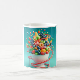 Obstkost Cocktail Kaffeetasse