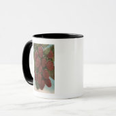 Obstkrebs Lithograph of LoganberriesStaat Tasse (Vorderseite Links)