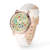 Obstküche. Armbanduhr (Winkel)