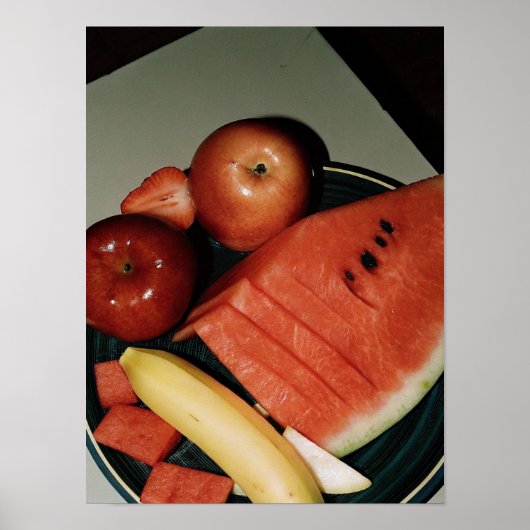 Obstkuchen Poster (Vorne)