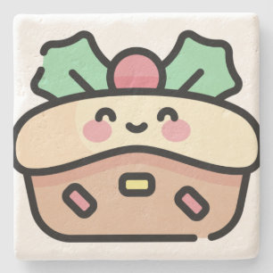 Obstkuchen Steinuntersetzer