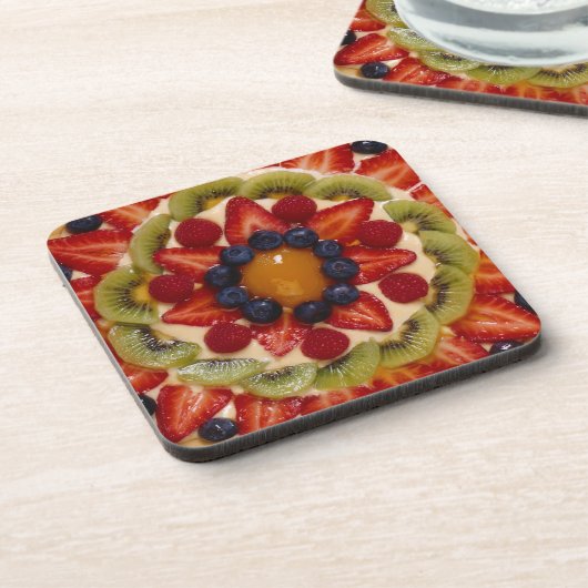 Obstkuchen Untersetzer (Linke Seite)