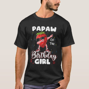 Obstliebhaber Papaw der Erdbeere des Geburtstags T-Shirt