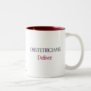 Obstmacher liefern zweifarbige tasse