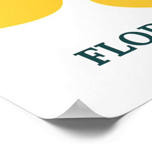 Obstmarkt Poster (Ecke)