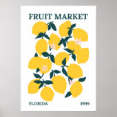 Obstmarkt Poster (Vorne)