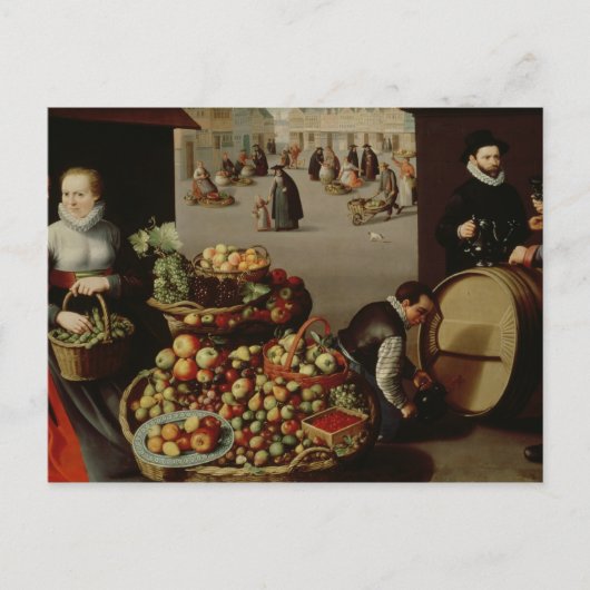 Obstmarkt Postkarte (Vorderseite)