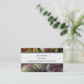 Obstmarkt-Visitenkarte Visitenkarte (Stehend Vorderseite)