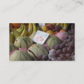 Obstmarkt-Visitenkarte Visitenkarte (Rückseite)