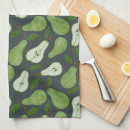 Obstmuster aus Obstgarn Geschirrtuch