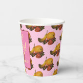 Obstpapiergruppen Pappbecher (Rückseite)