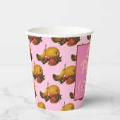 Obstpapiergruppen Pappbecher (Vorderseite)