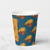 Obstpapiergruppen Pappbecher (Rückseite)