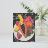 Obstplantage Postkarte (Stehend Vorderseite)