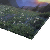 Obstrucon Point Sunset, Olympic NP, WA, USA Schneidebrett (Ecke)