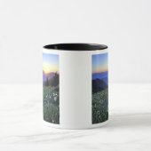 Obstrucon Point Sunset, Olympic NP, WA, USA Tasse (Zentrum)