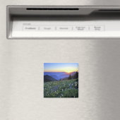 Obstruction Point Sunset, Olympic NP, WA, USA Magnet (In Situ (Geschirrspüler))