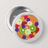 Obstsalat Button (Vorne & Hinten)