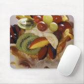 Obstsalat mit Eiscreme. Mousepad (Mit Mouse)