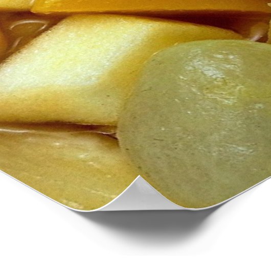 Obstsalat Poster (Ecke)