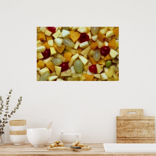 Obstsalat Poster (Küche)