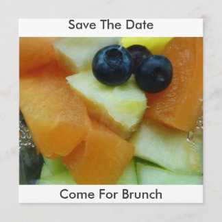 Obstsalat, Save the Date zum Brunch