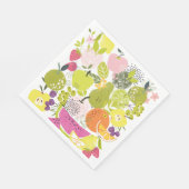 Obstsalat; Sommerkollektion Serviette (Ecke)