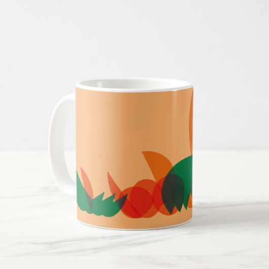 Obstsalat-Tasse Kaffeetasse (Vorderseite Links)