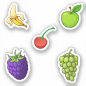 Obstsammlung Aufkleber (Vorderseite)